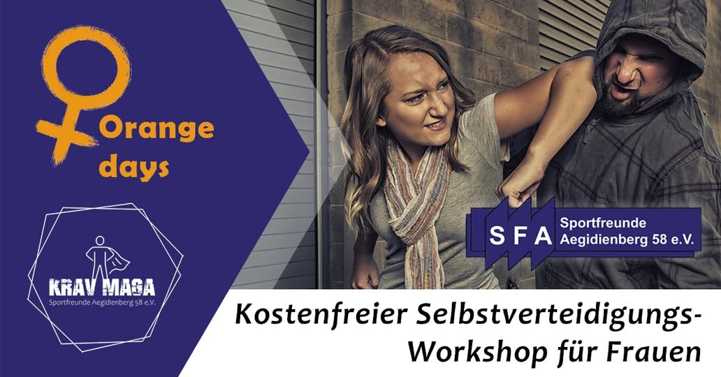Orange Days Selbstverteidigungsworkshop